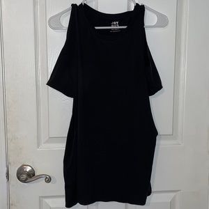Size small, black 2 piece athletic tank top.